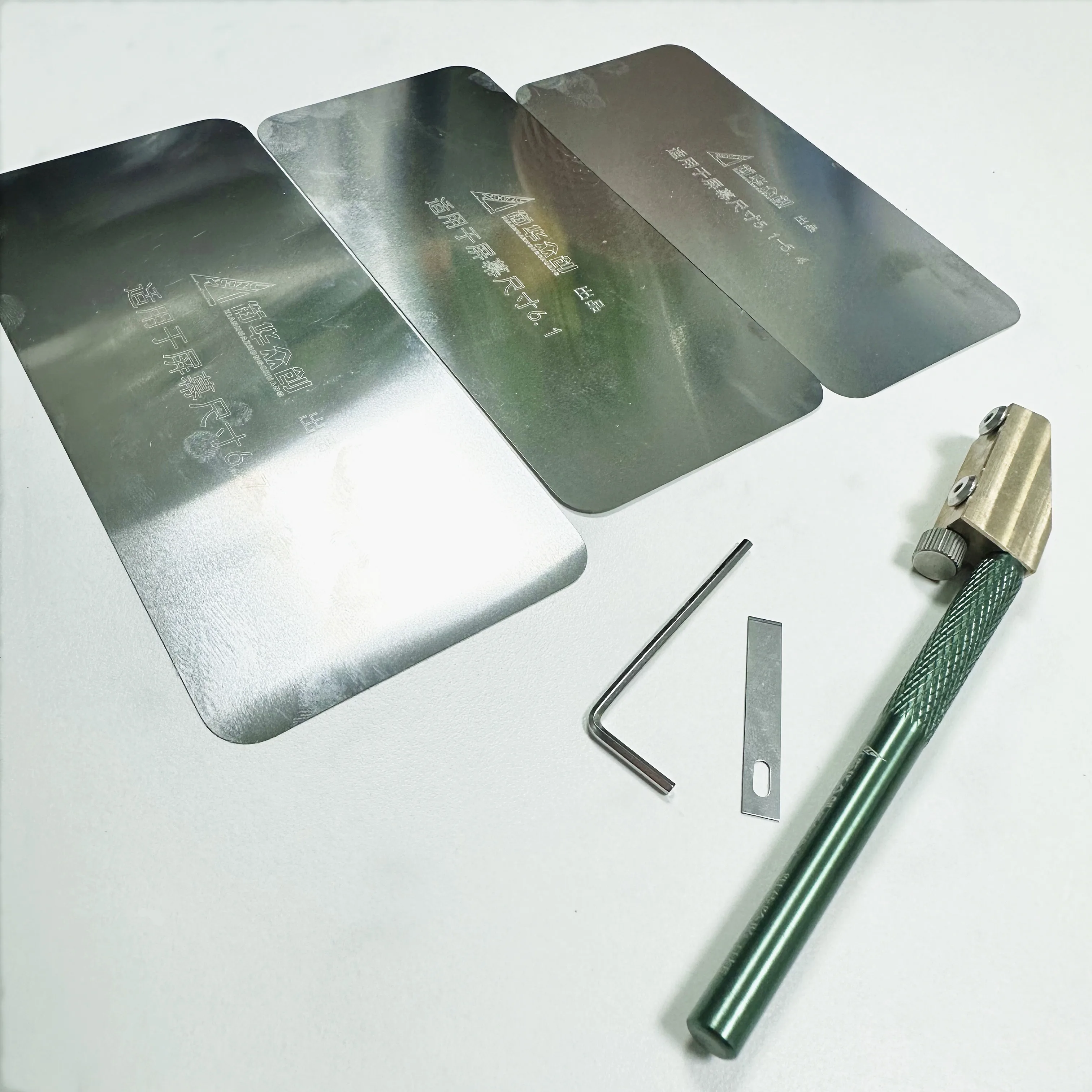 Panel Line Marker - Screen Edge Glue Removal Blade Set