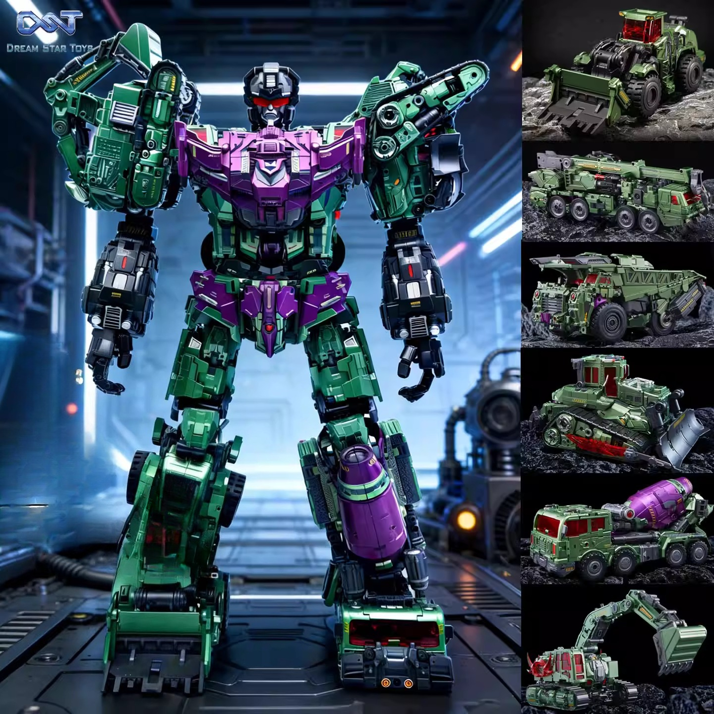 Model Kit Voltron - Devastator DST02-001 DST02-006 Bonecrusher Hook Mixmaster