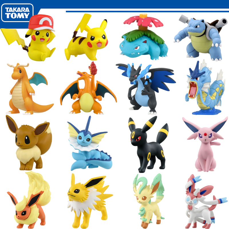 Model Kit Umbreon - Original Tomy Pokemon Pikachu Charizard Venusaur