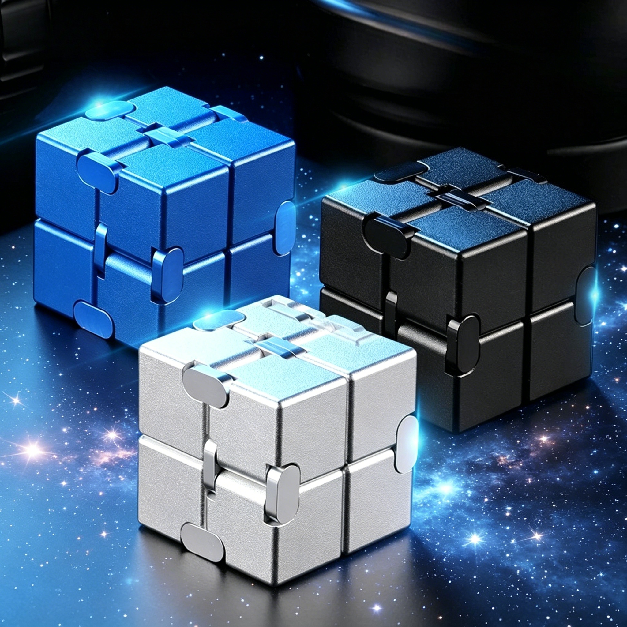 Model Kit Infinite Dimension - Alloy & Plastic Infinity Cube Chill