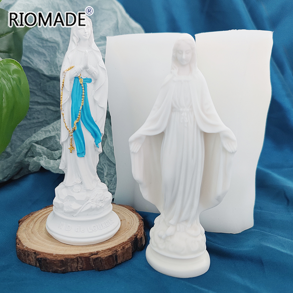 Model Kit Medabots - Virgin Mary Silicone Mold Christian Nun