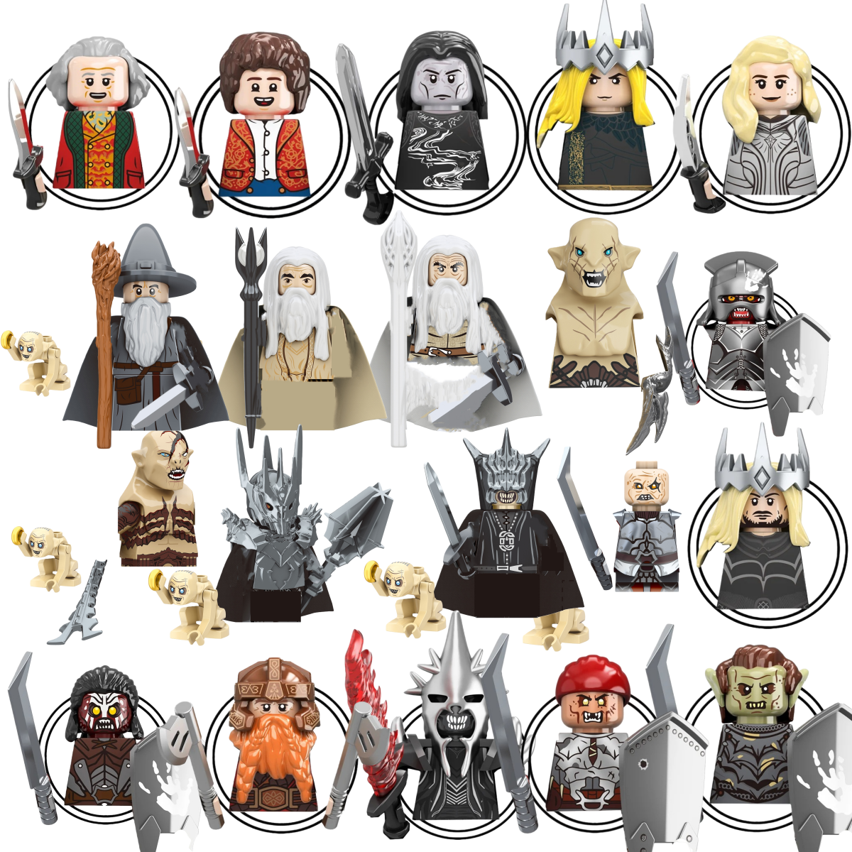 Model Kit Box - Blind Box TV6409 Mini Action Figure