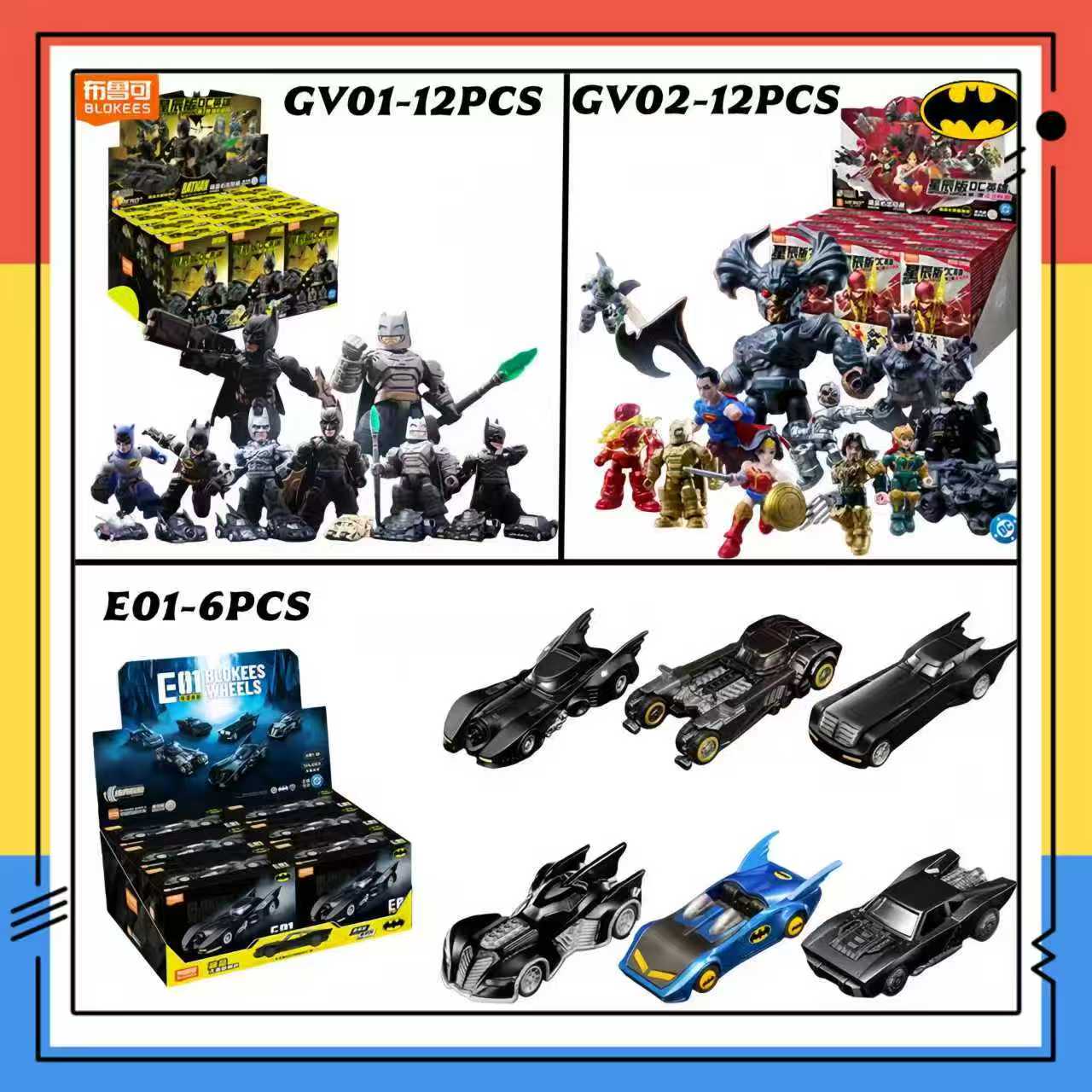 Model Kit Batman - Blokees DC Marvel Hero Batman Star