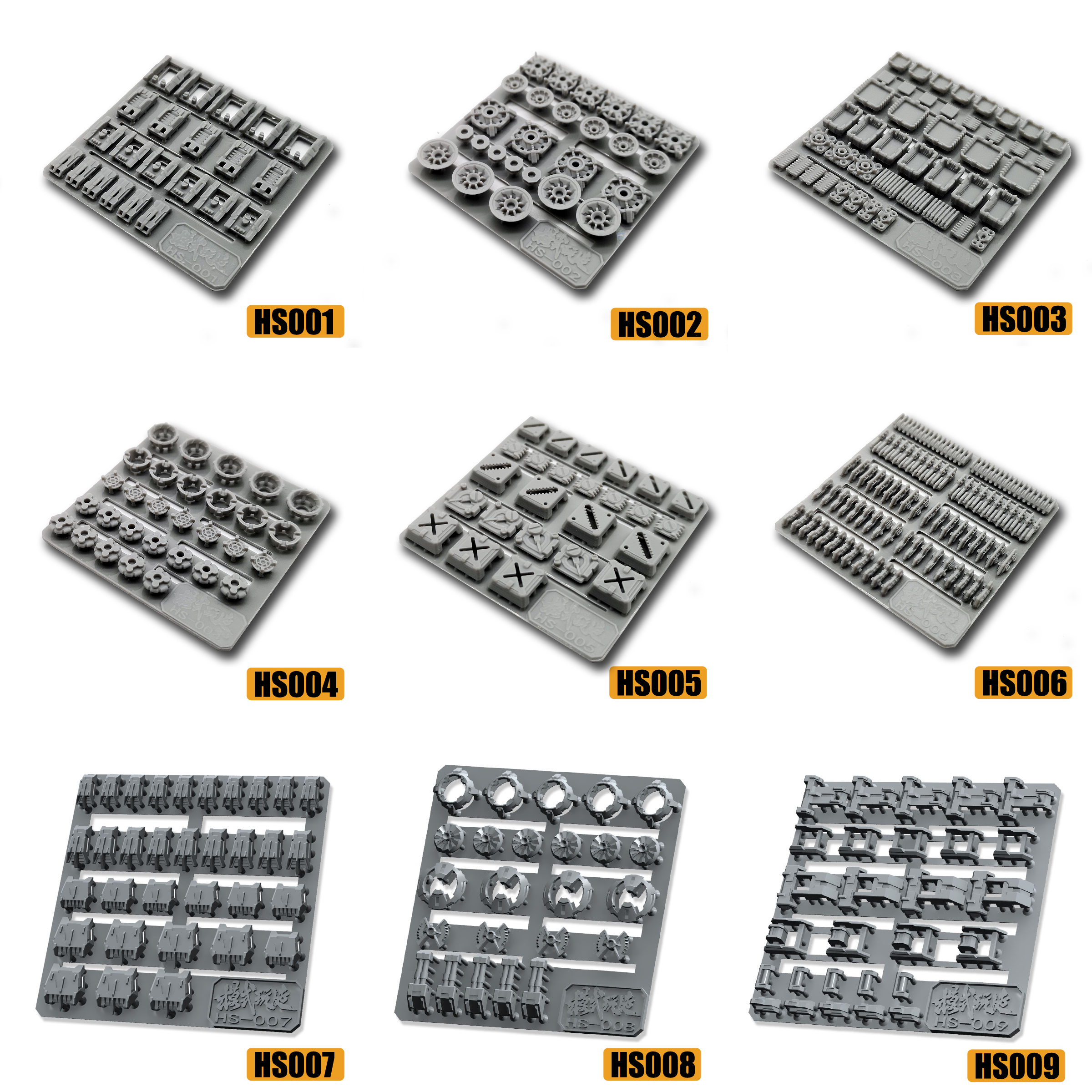 Model Kit Gunpla - MSWZ Model Detail Up Upgrade Parts