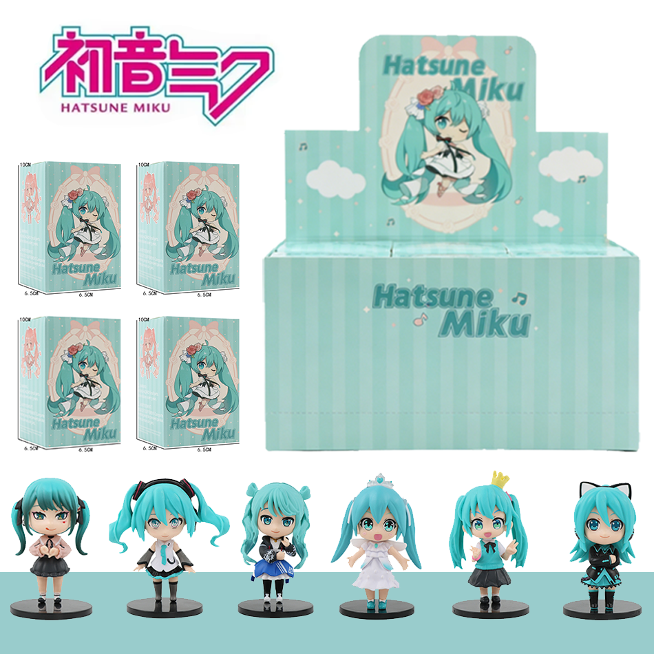 Model Kit Hatsune Miku - New Hot 6pcs/set Anime new miku