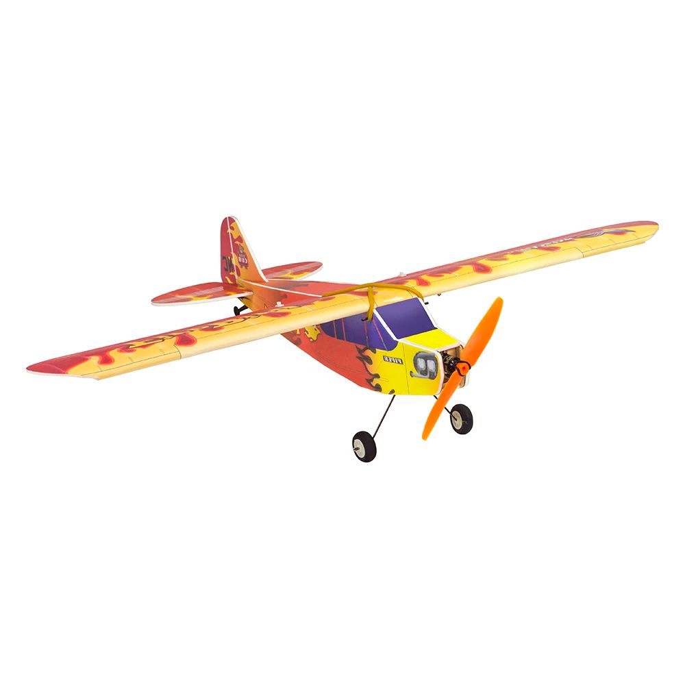 J3 Fire Bird 600mm PP Foam RC  - Model Kit Airplane ulasan dan harga