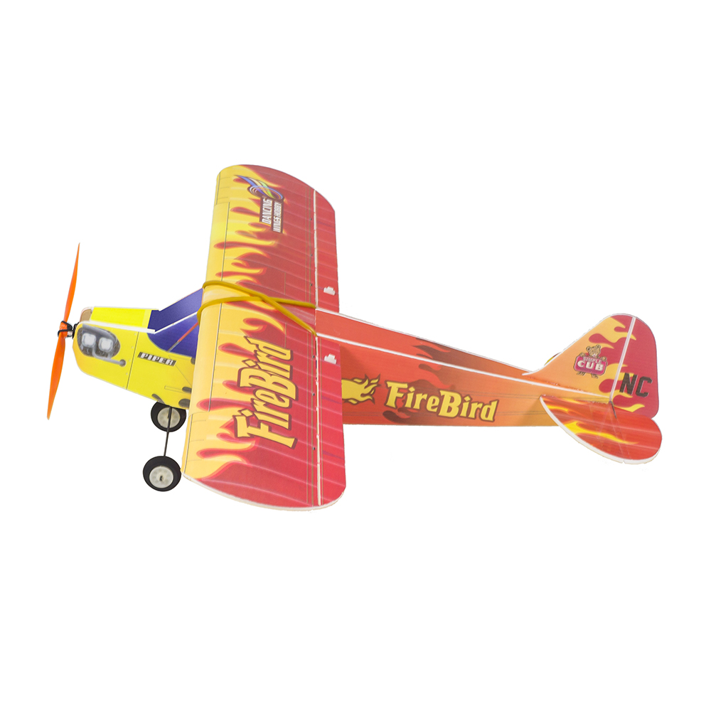 J3 Fire Bird 600mm PP Foam RC  - Model Kit Airplane ulasan dan harga