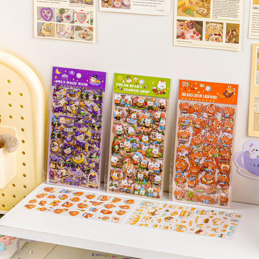 6 Sheets Kawaii Hamster Bakery - Waterslide Decal Paper ulasan dan harga