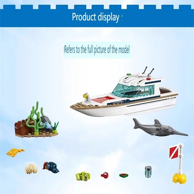 City Series 60221 Sunshine Div - Model Kit Yacht ulasan dan harga