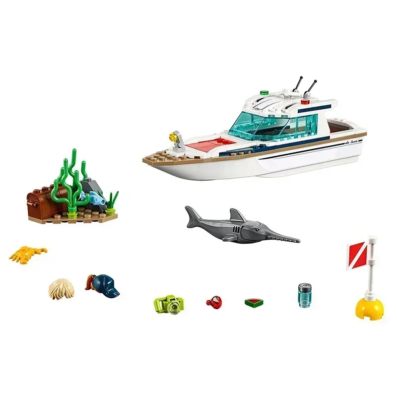 City Series 60221 Sunshine Div - Model Kit Yacht ulasan dan harga