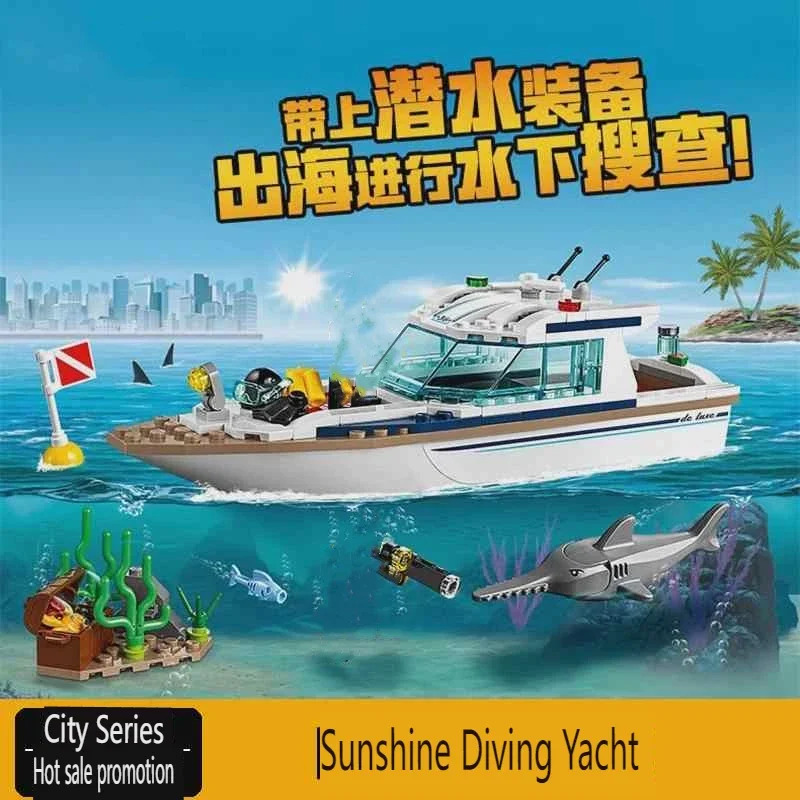 City Series 60221 Sunshine Div - Model Kit Yacht ulasan dan harga