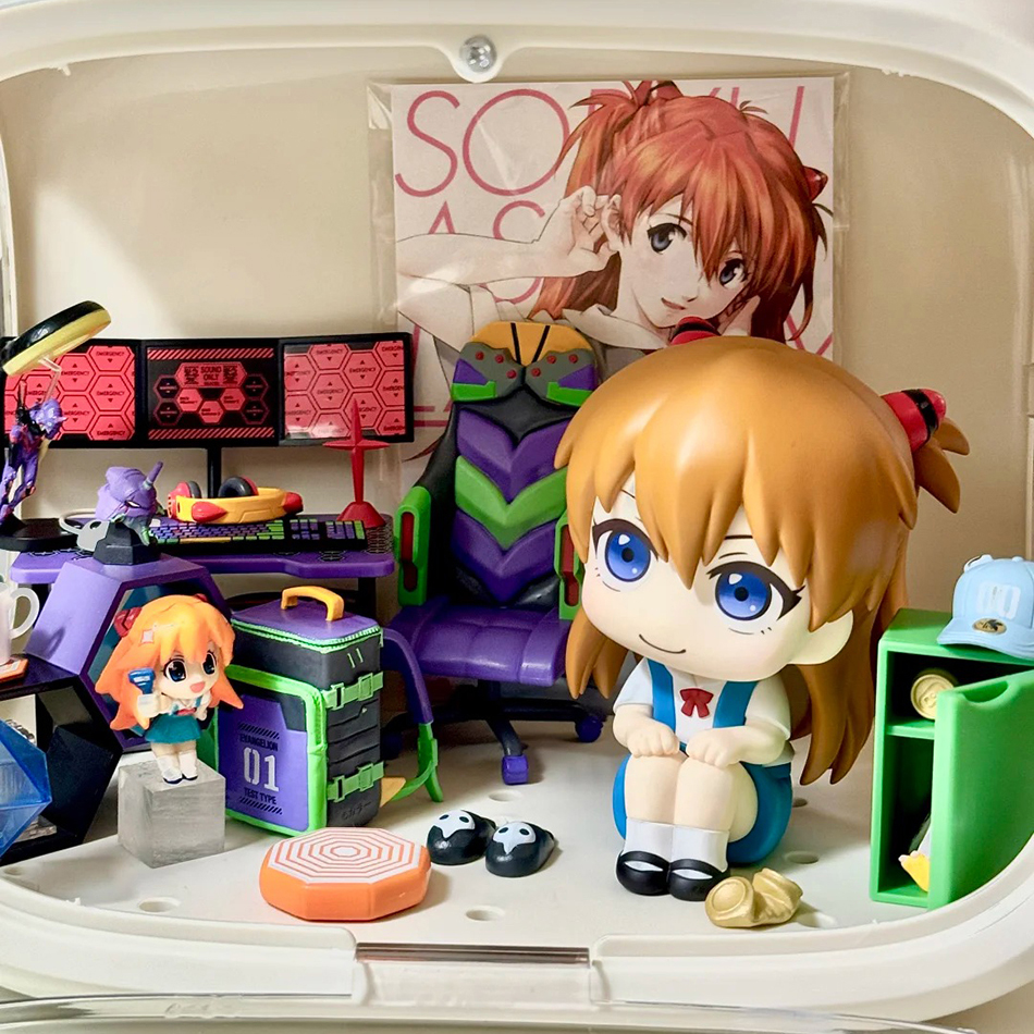 10CM Anime EVA Evangelion Ayan - Model Kit Evangelion Bandai ulasan dan harga