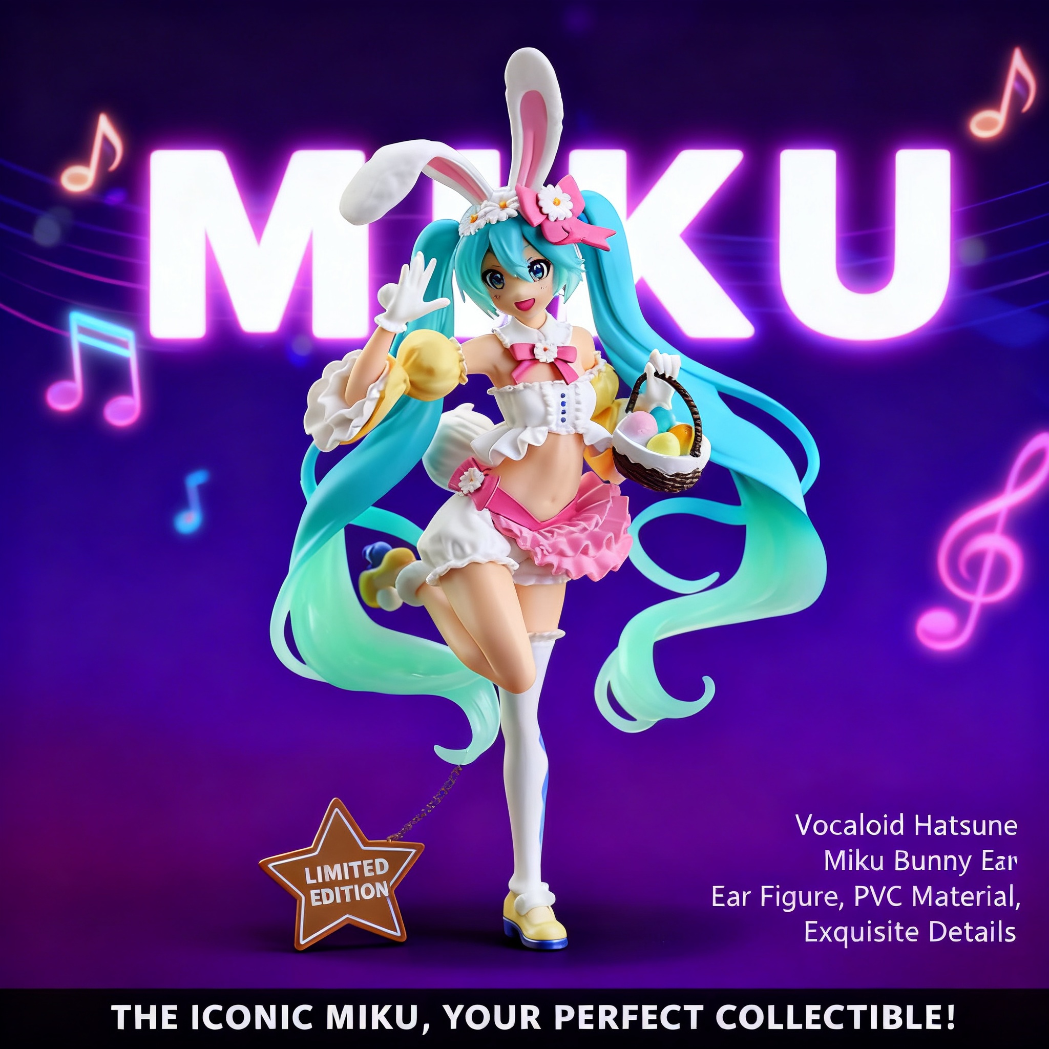 Hatsune Miku Figure Anime Doll - Model Kit Hatsune Miku ulasan dan harga