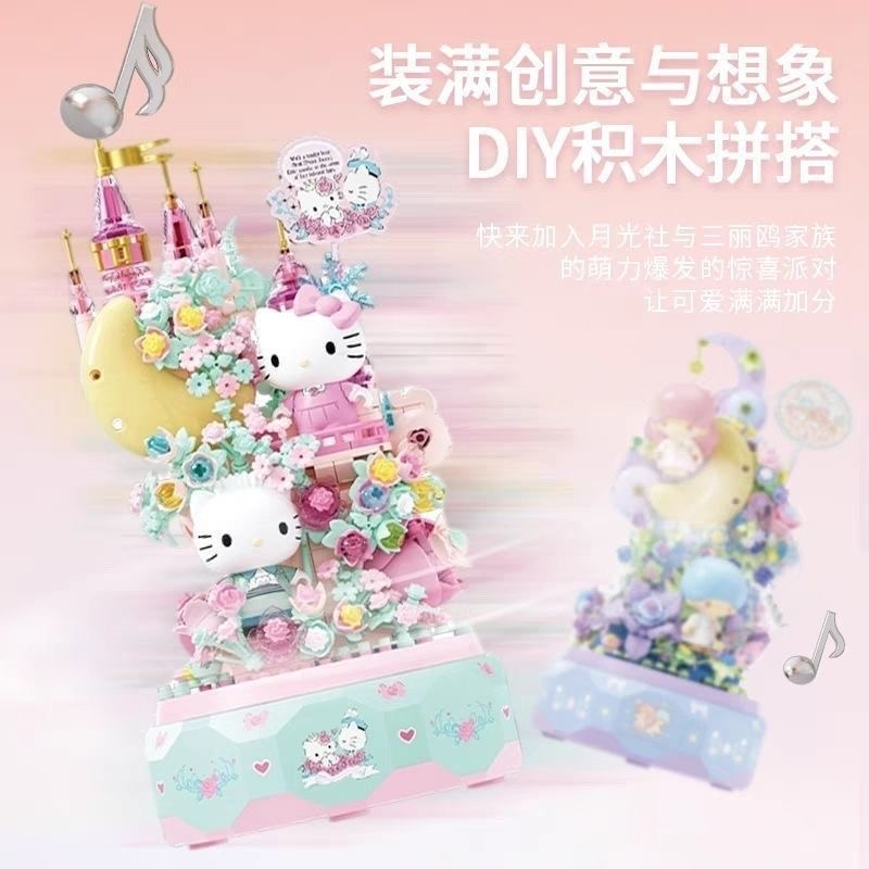 Wonder Moon Sanrio Music Box H - Model Kit Box ulasan dan harga