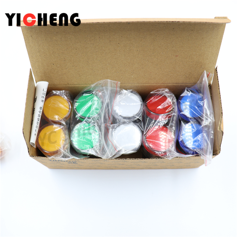10pcs 22mm Panel Mount Signal  - Panel Line Marker ulasan dan harga