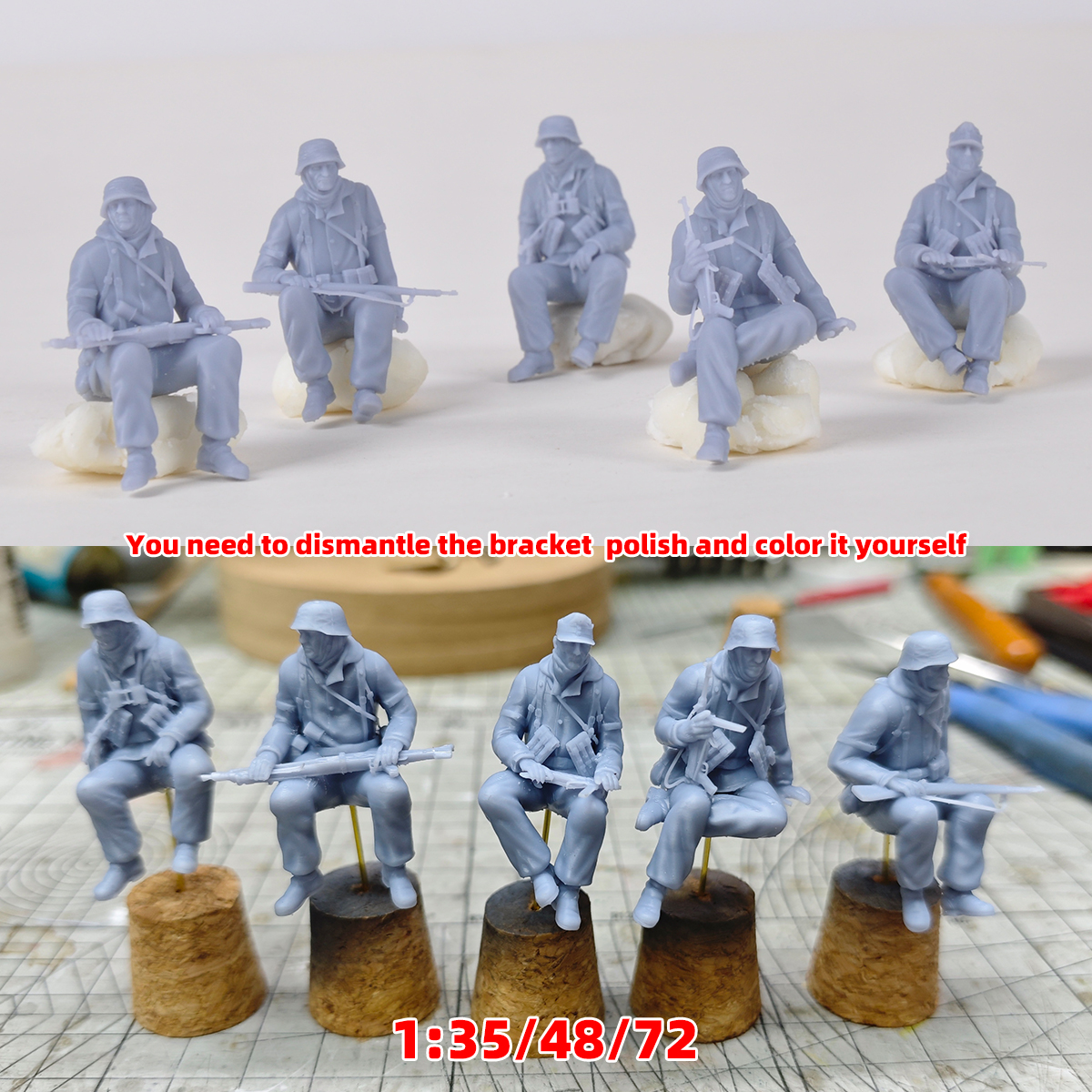 Assembly 3d Resin Group of Res - Model Kit Gunpla ulasan dan harga