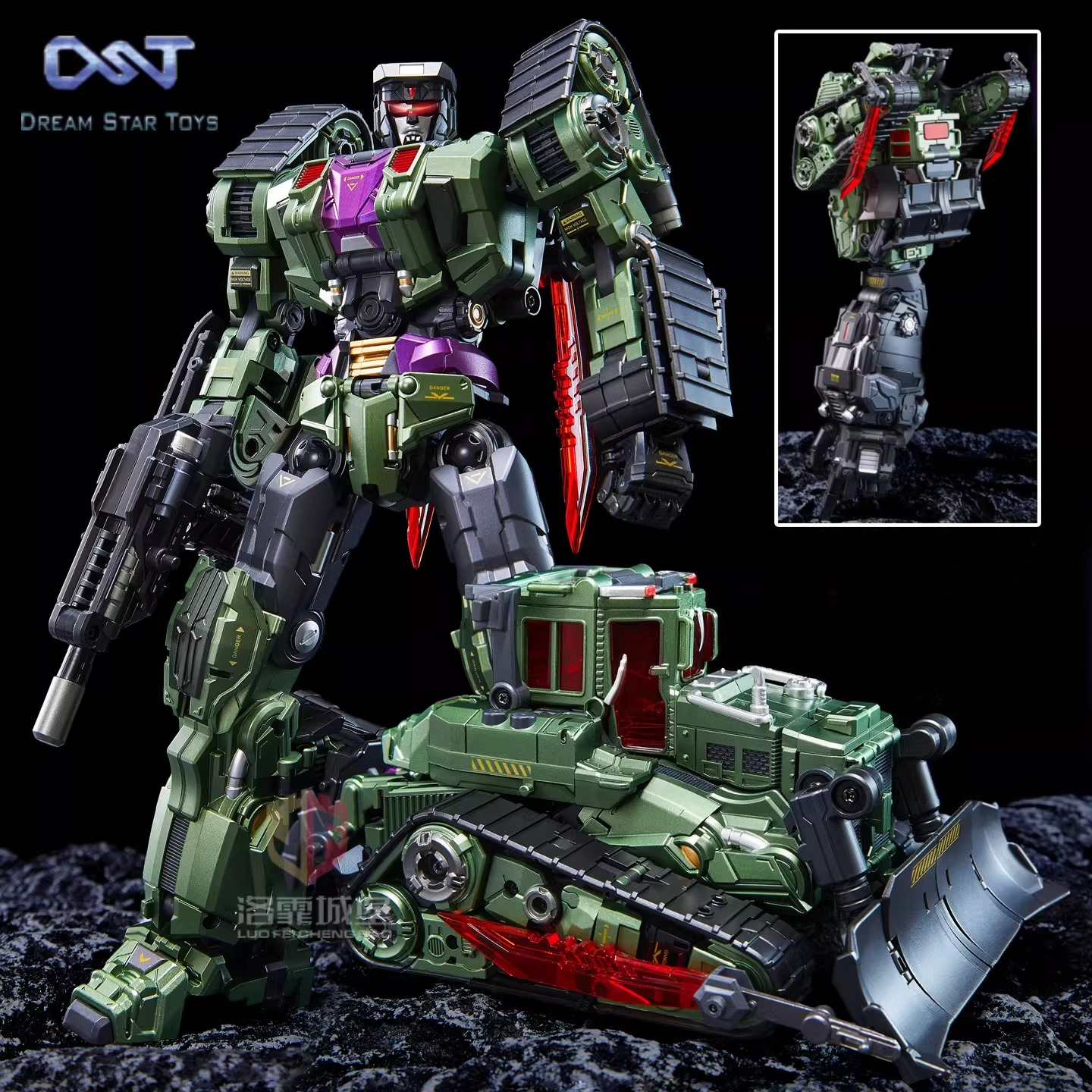 Devastator DST02-001 DST02-006 - Model Kit Voltron ulasan dan harga