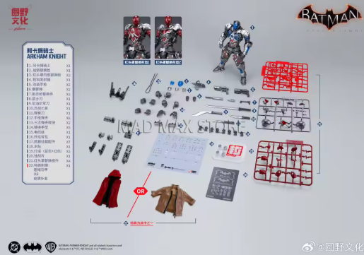Hemoxian Line - Arkham Knight  - Model Kit Batman ulasan dan harga