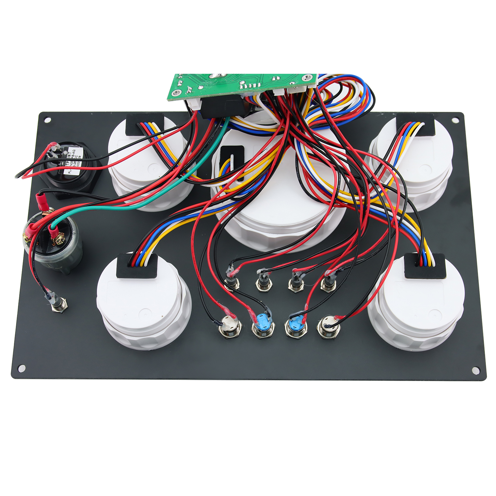 Boat Dashboard 5 Gauge Set 12v - Panel Line Marker ulasan dan harga