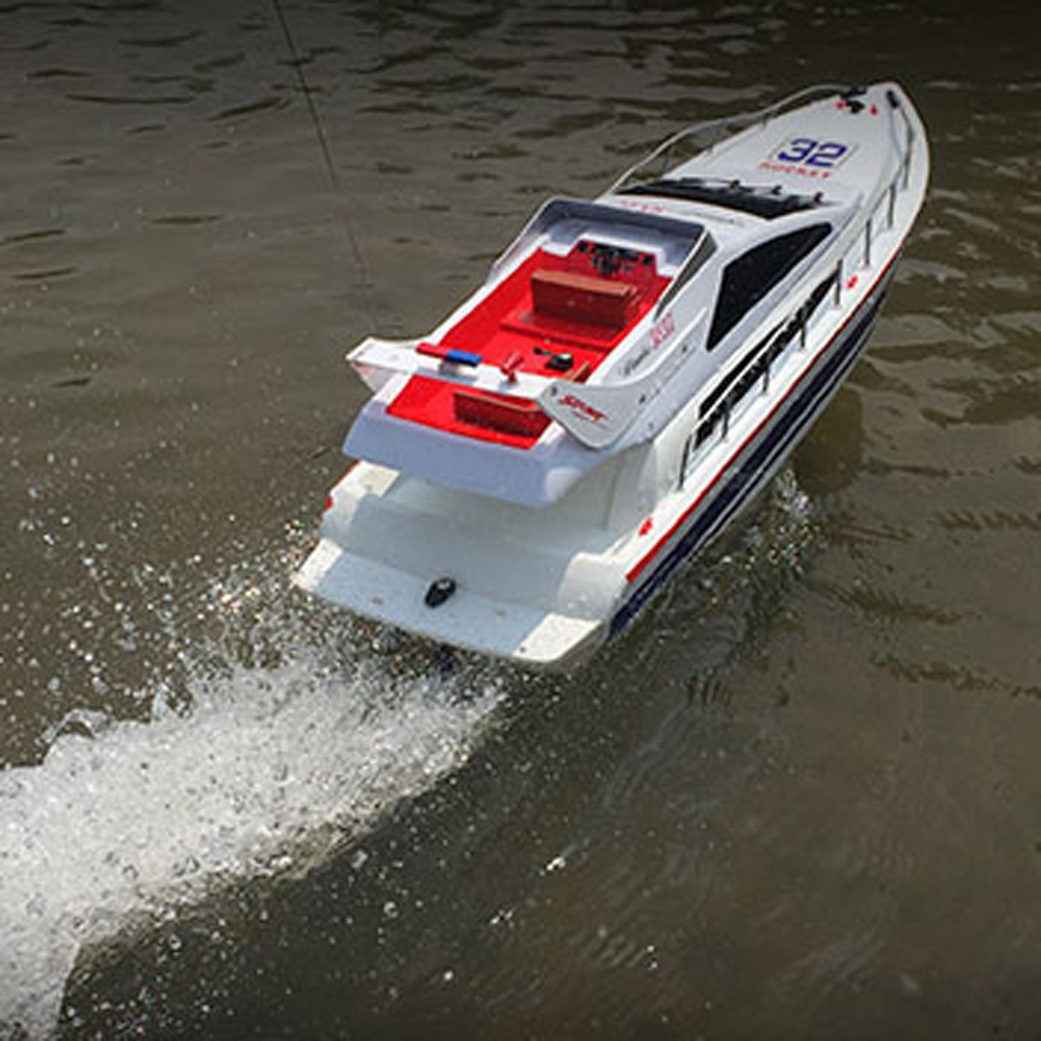 2.4G Heng Long RC Racing Speed - Model Kit Yacht ulasan dan harga