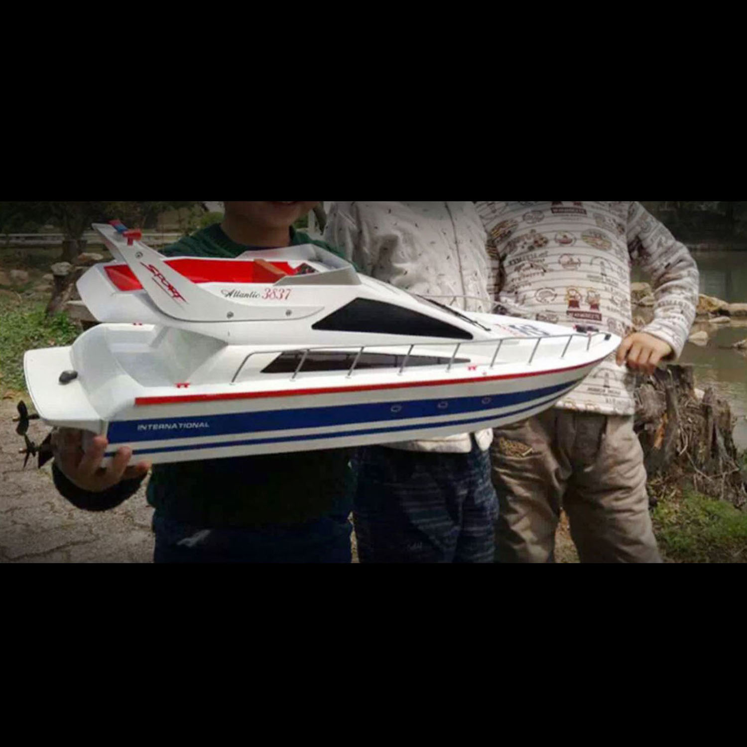 2.4G Heng Long RC Racing Speed - Model Kit Yacht ulasan dan harga