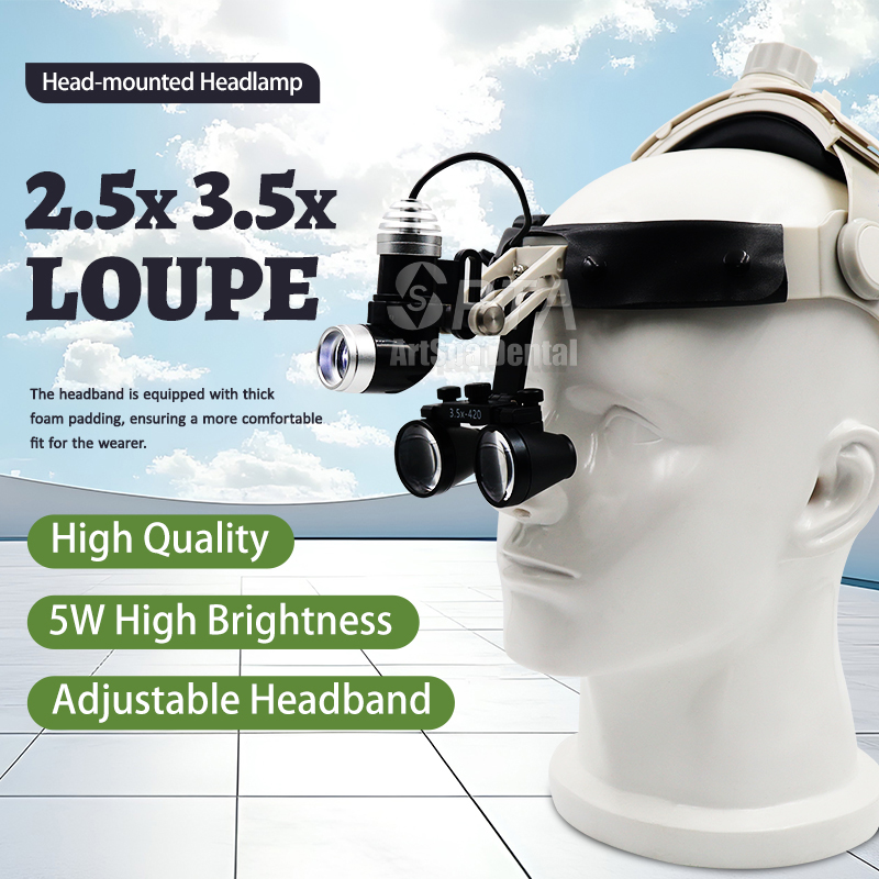 Upgraded Comfortable Type Dent - Magnifier With Light ulasan dan harga