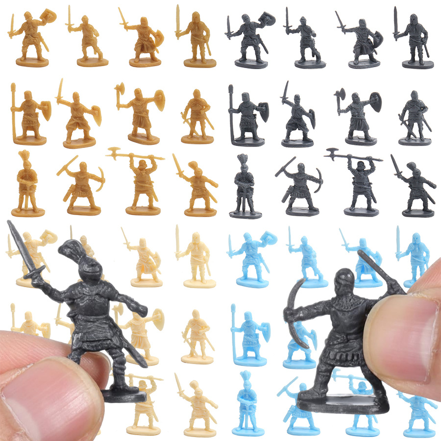 49pcs Mini Medieval Soldier Fi - Model Kit Gunpla ulasan dan harga