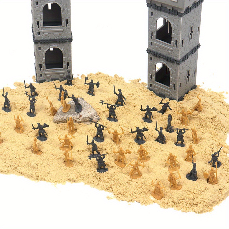 49pcs Mini Medieval Soldier Fi - Model Kit Gunpla ulasan dan harga