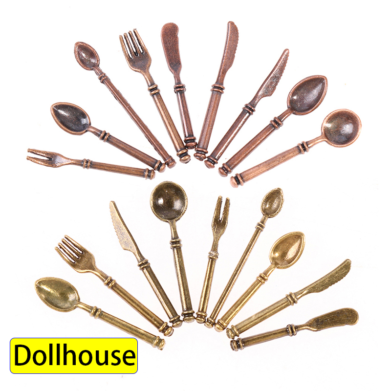 9Pcs/set Vintage Dollhouse Min - Model Kit Vintage ulasan dan harga