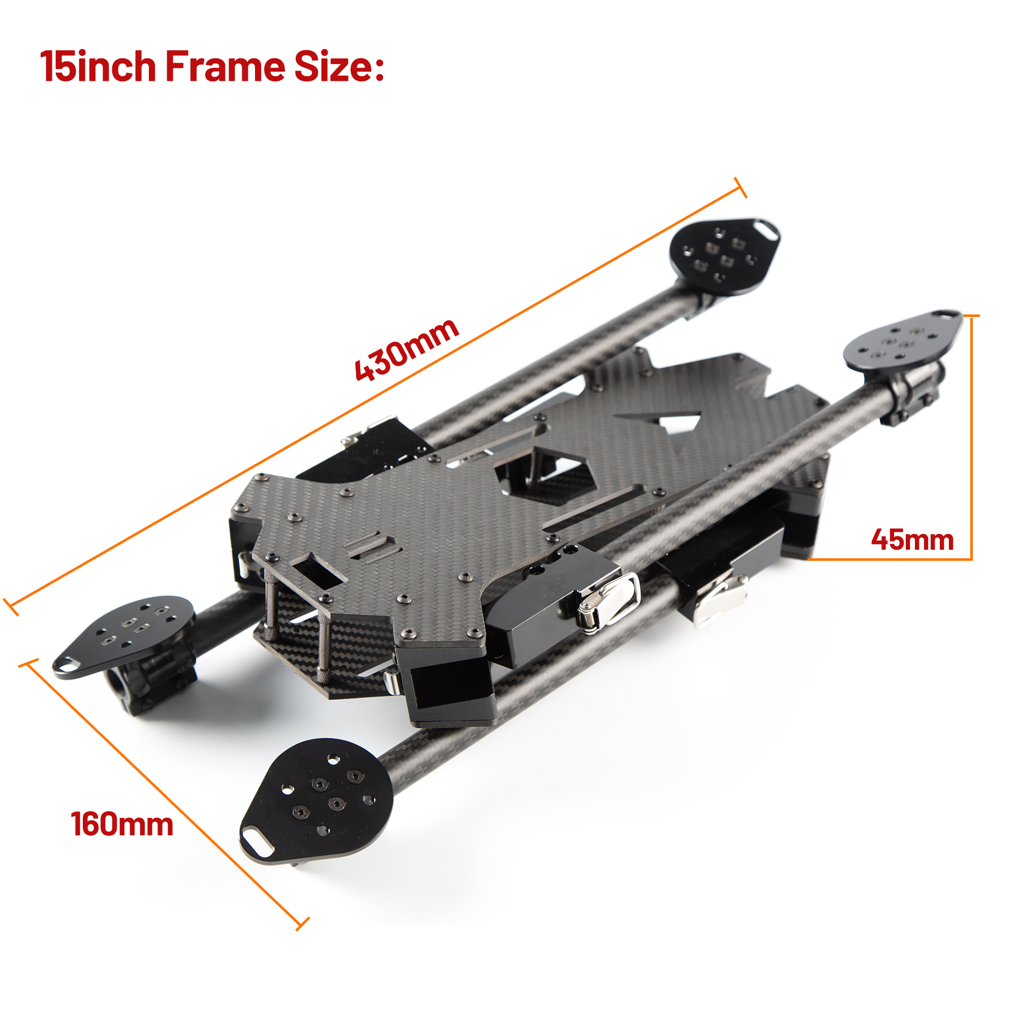 15inch /17inch FPV Carbon Fibe - Model Kit Airplane ulasan dan harga