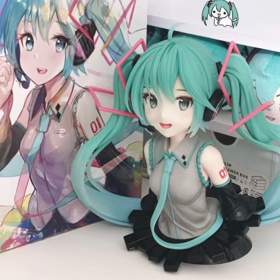 New Hatsune Miku Bust Statue F - Model Kit Hatsune Miku ulasan dan harga