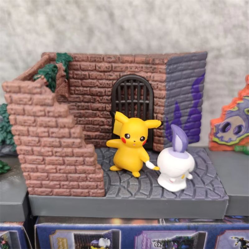 6pcs/set Anime Pokemon Town Se - Model Kit Umbreon ulasan dan harga