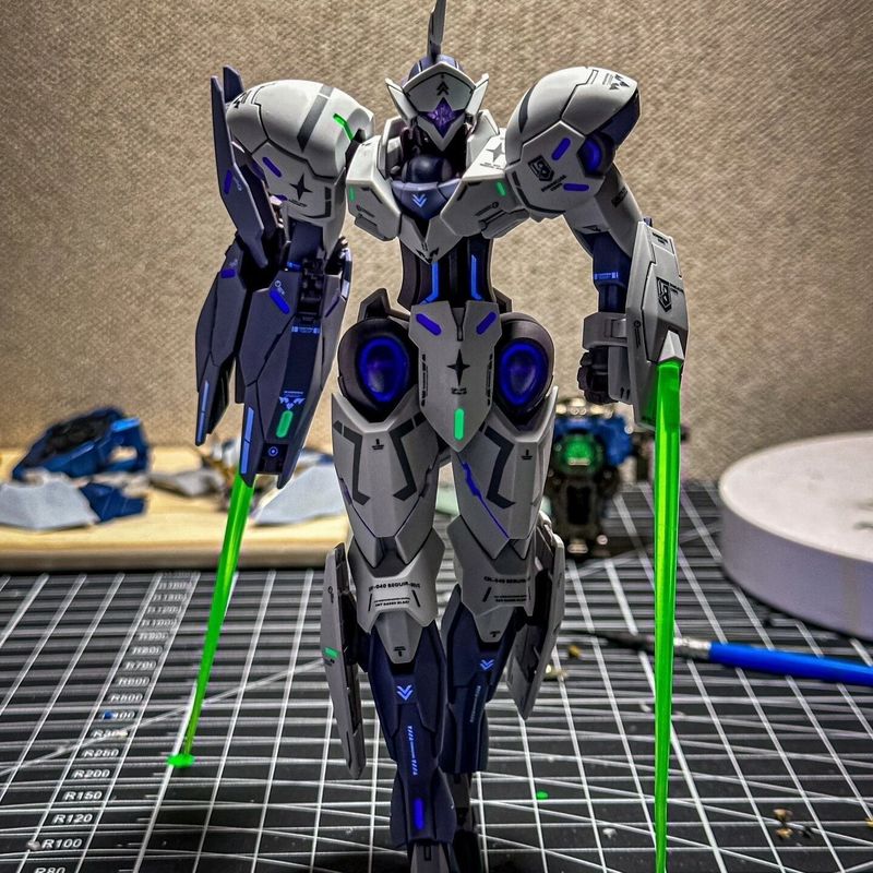 Hg 1/144 The Witch From Mercur - Model Kit Judge ulasan dan harga