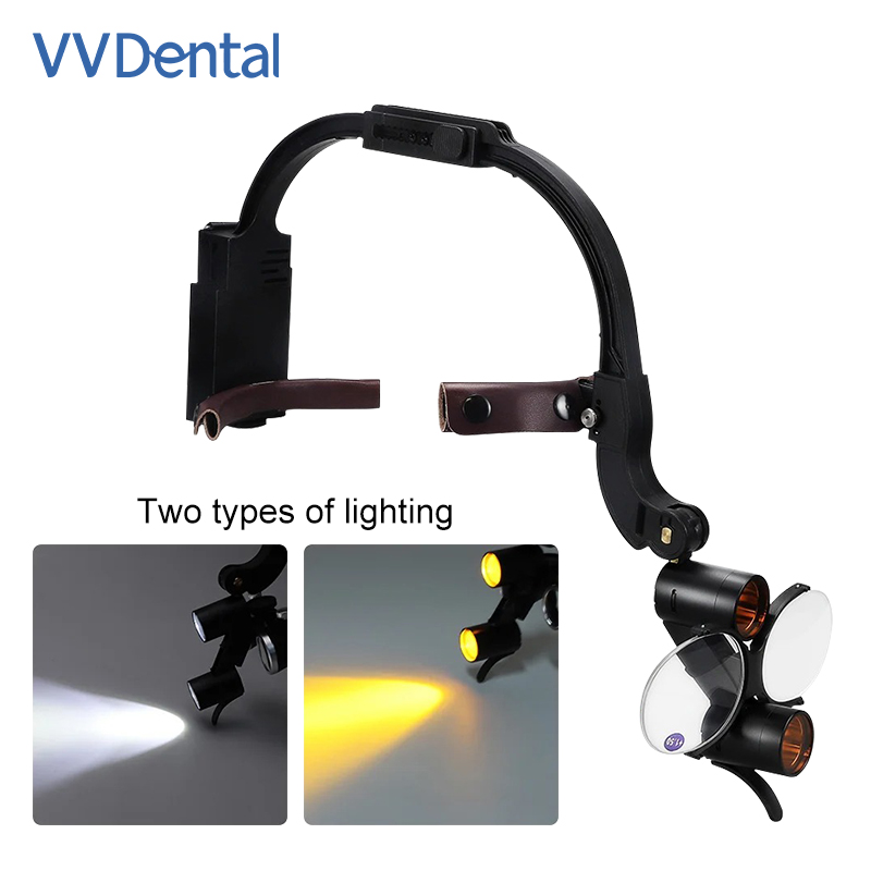 Dental LED Head Light Lamp 2.5 - Magnifier With Light ulasan dan harga