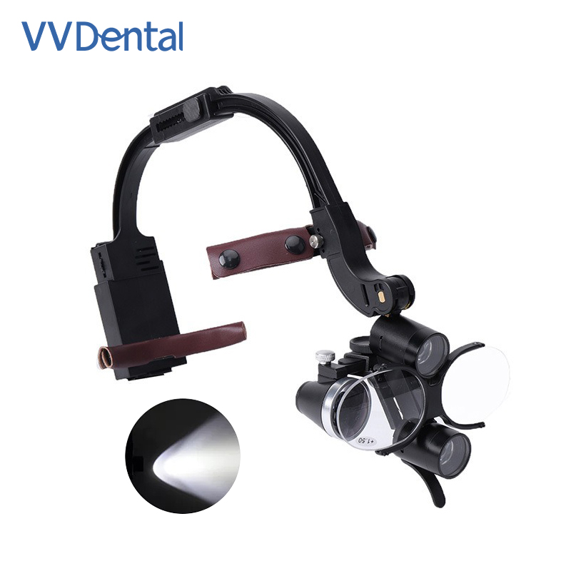 Dental LED Head Light Lamp 2.5 - Magnifier With Light ulasan dan harga