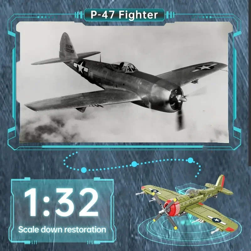 Different Types  Army P47 Figh - Model Kit Spitfire ulasan dan harga