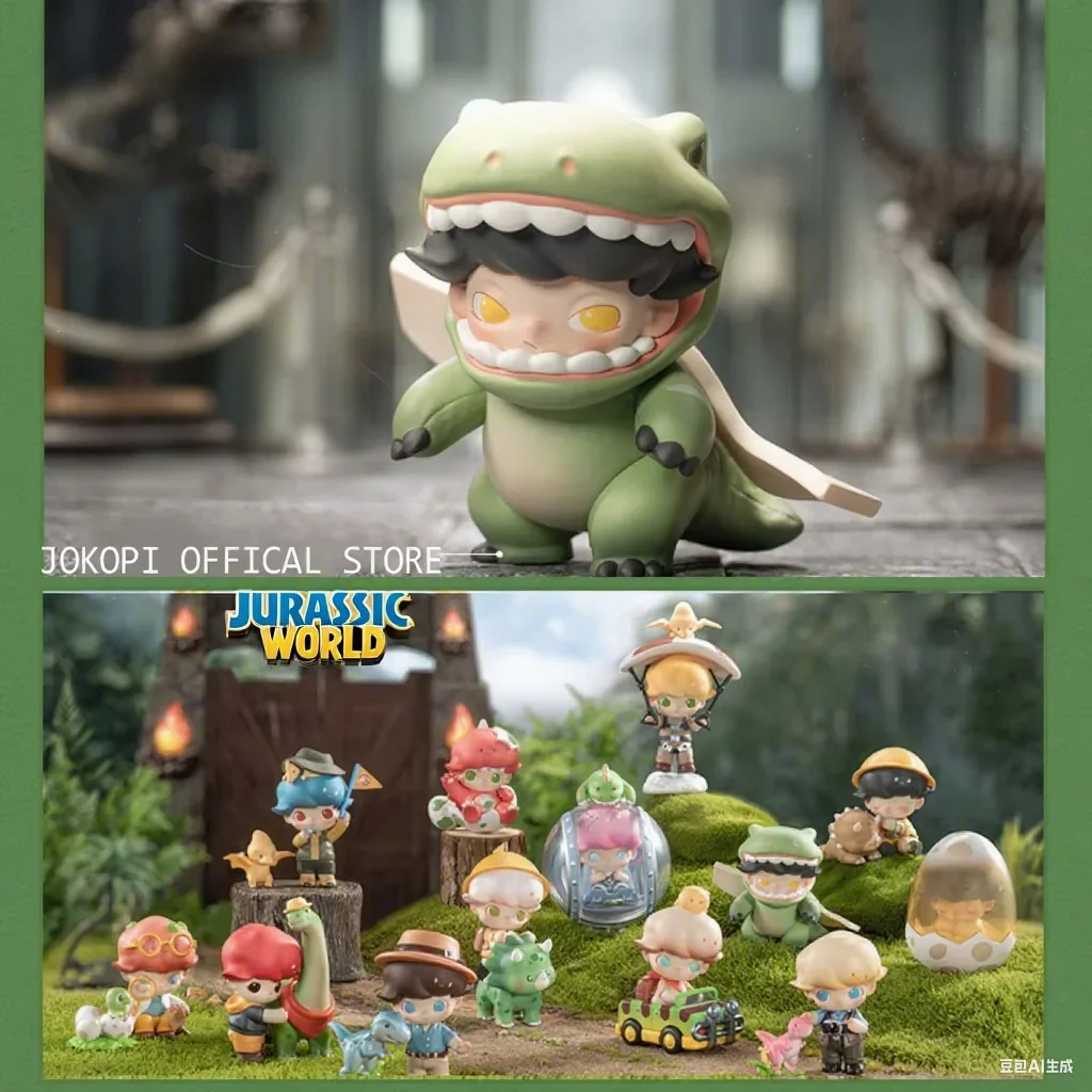 POP MART Dimoo Jurassic World  - Model Kit Jurassic Park ulasan dan harga