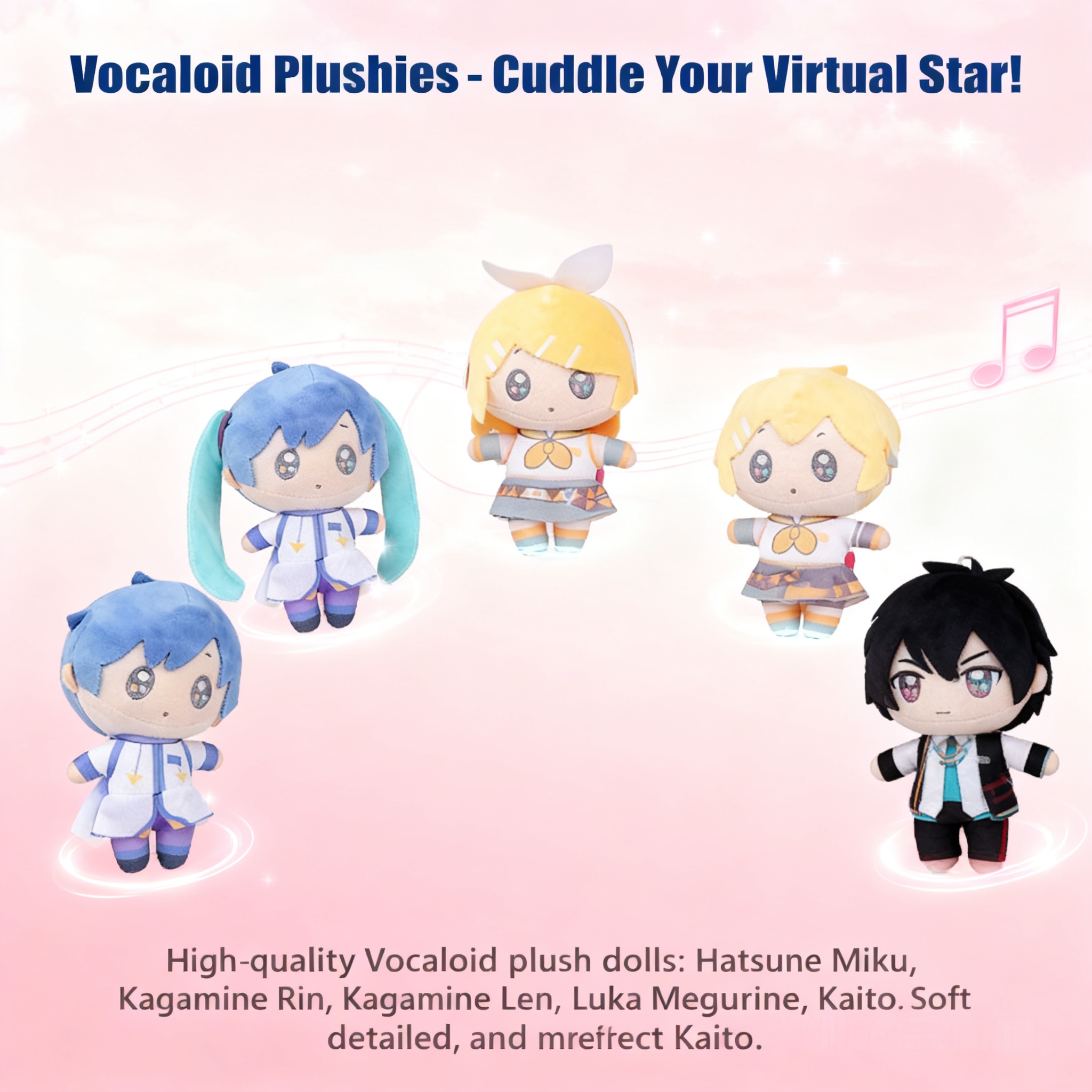 Hatsune Miku Anime Cartoon Plu - Model Kit Hatsune Miku ulasan dan harga