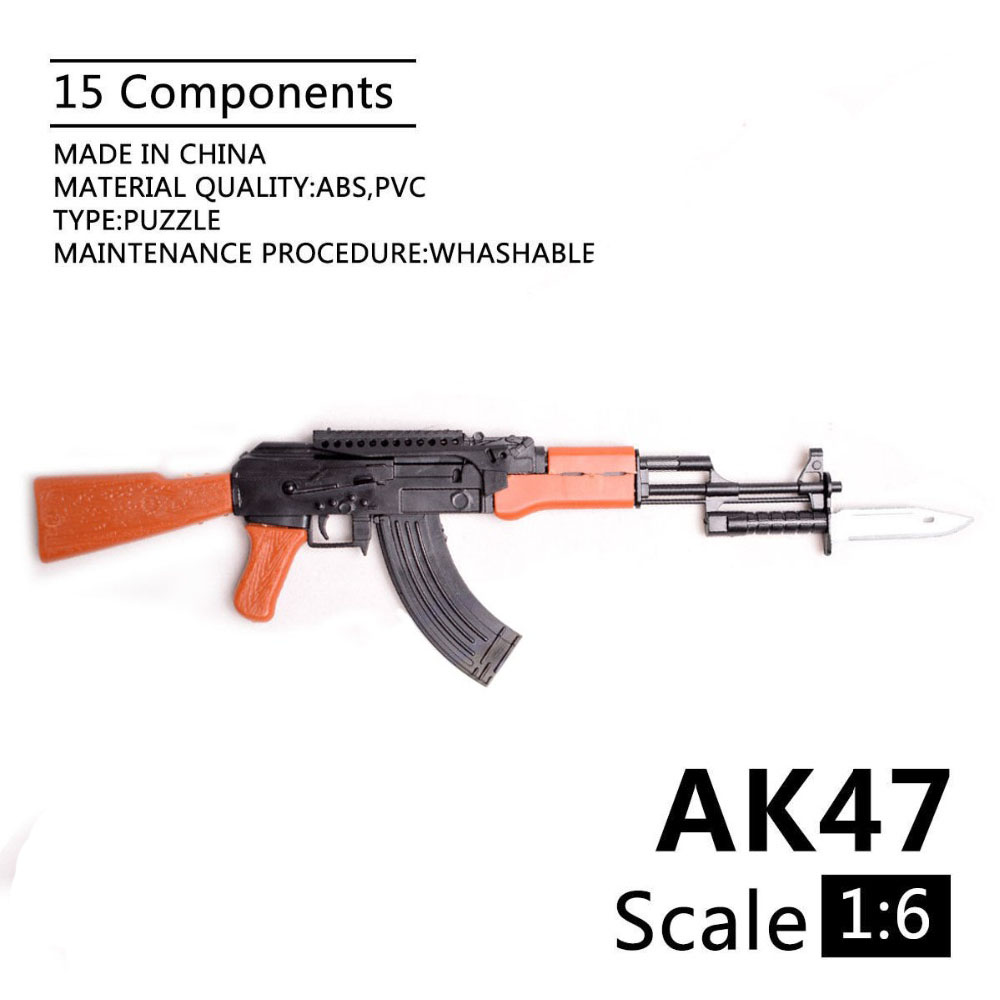 1/6 AK47 Assault Rifle  Plasti - Model Kit Gunpla ulasan dan harga