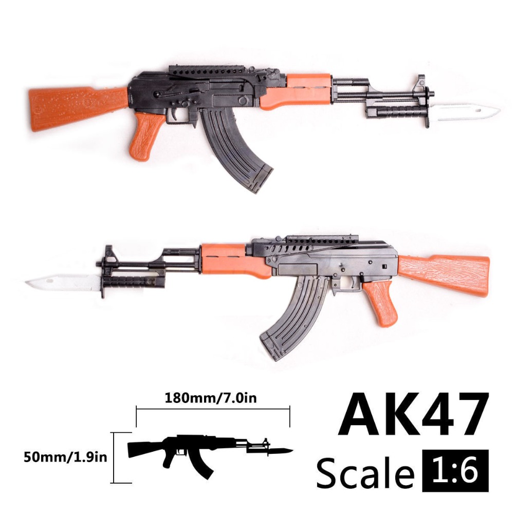 1/6 AK47 Assault Rifle  Plasti - Model Kit Gunpla ulasan dan harga