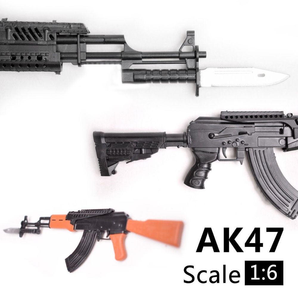 1/6 AK47 Assault Rifle  Plasti - Model Kit Gunpla ulasan dan harga