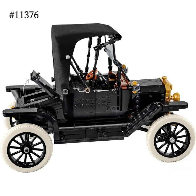1060pcs Vintage Model T Car 11 - Model Kit Vintage ulasan dan harga