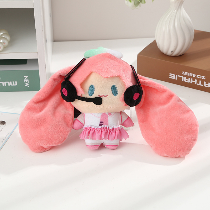 Miku Hatsune Plush Doll Keycha - Model Kit Hatsune Miku ulasan dan harga