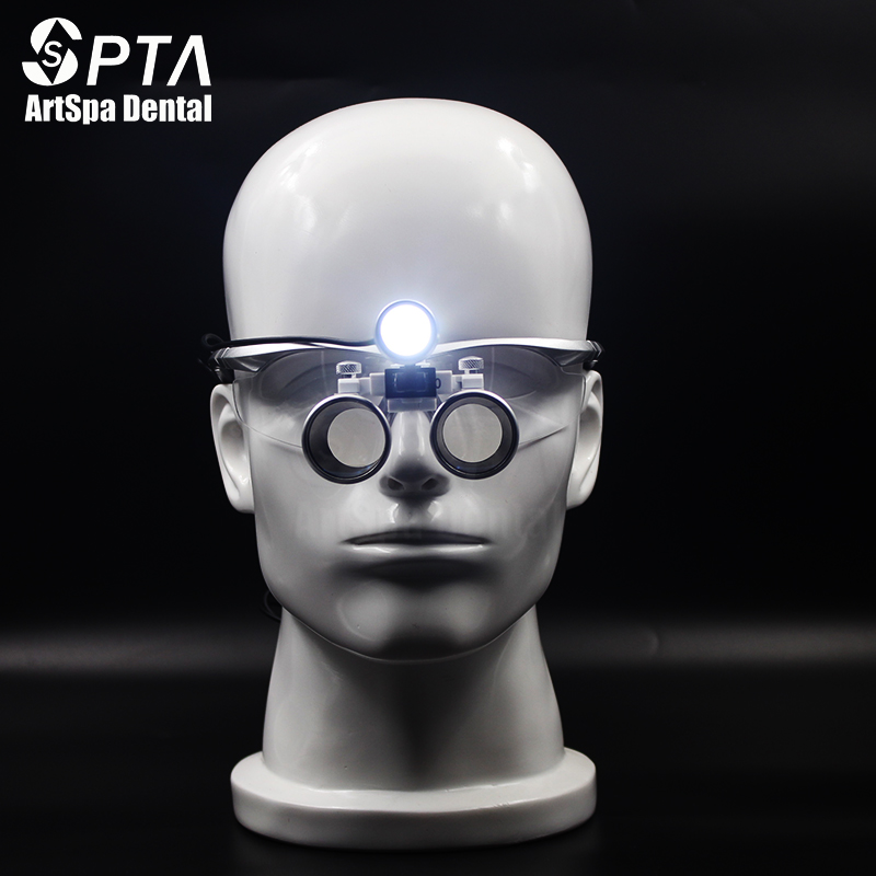 Dentist Loupes Lamp  Lab Medic - Magnifier With Light ulasan dan harga