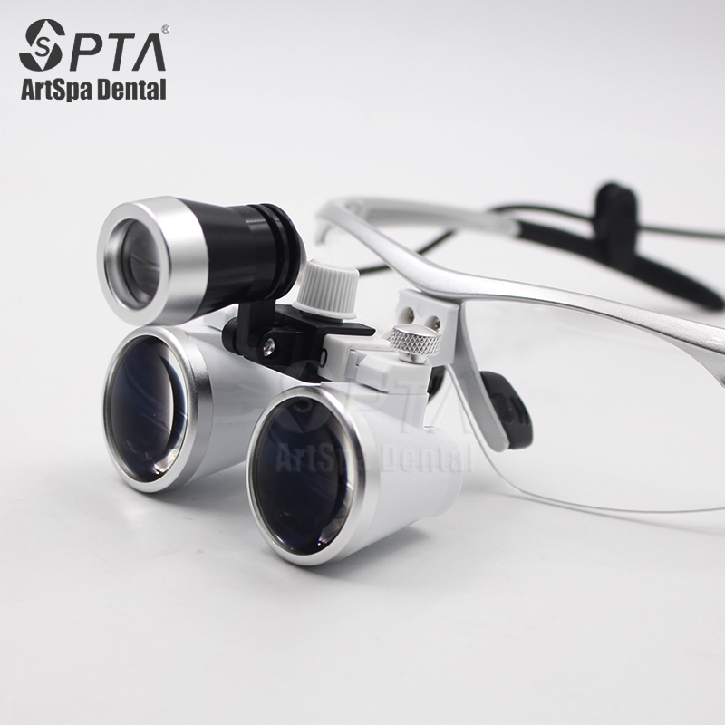 Dentist Loupes Lamp  Lab Medic - Magnifier With Light ulasan dan harga