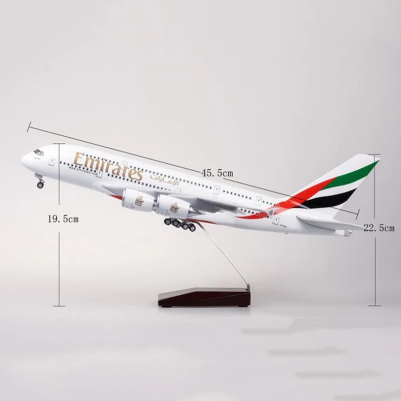 New Emirates A380 Model Plane  - Model Kit Airplane ulasan dan harga