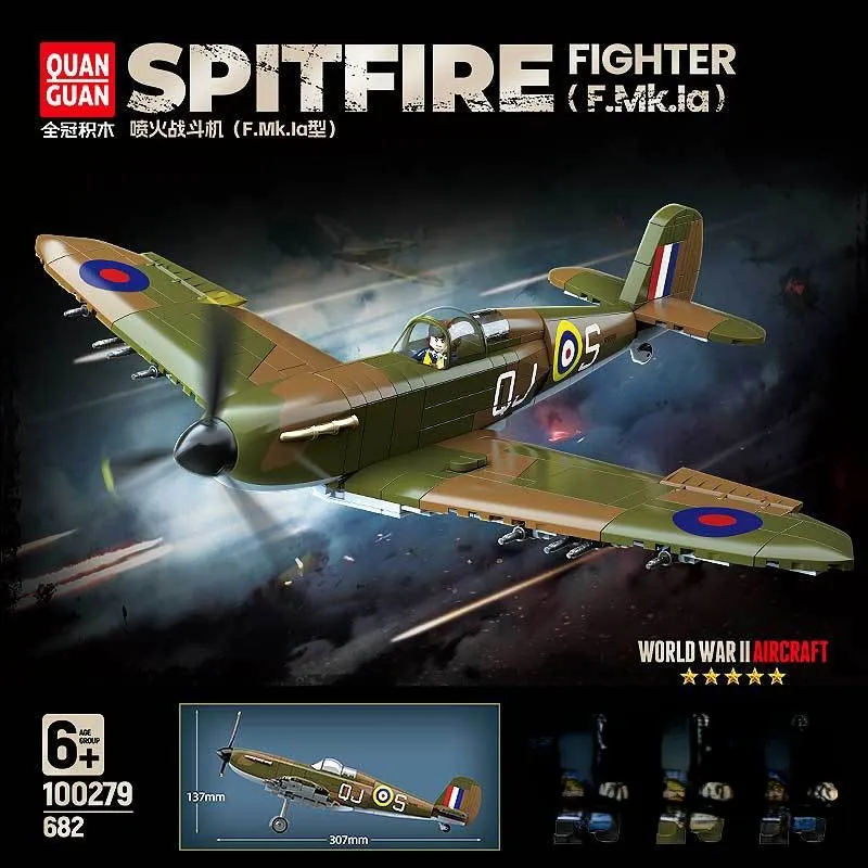 UK Spitfire Fighter Military P - Model Kit Spitfire ulasan dan harga