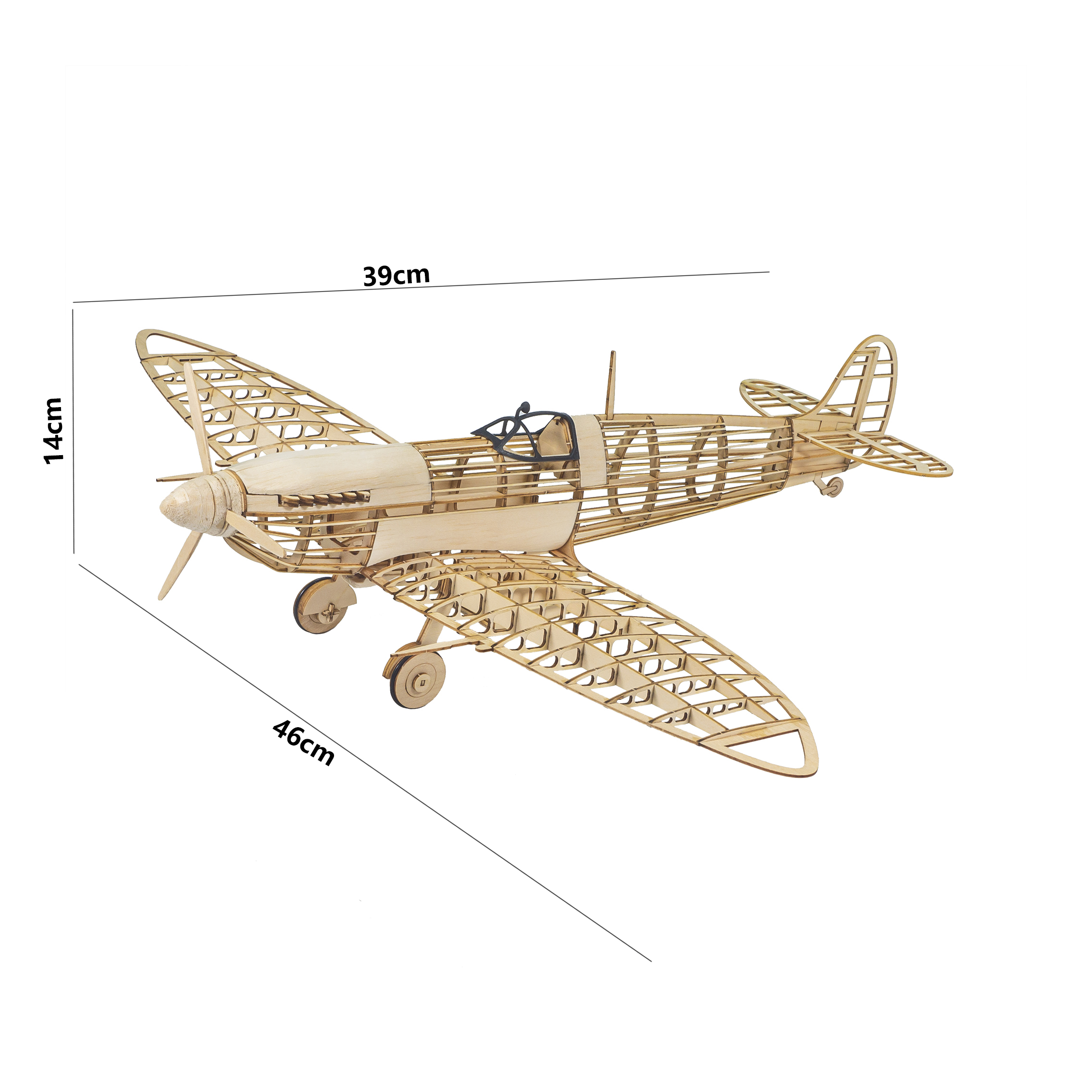 AEORC VX18 1:25 Spitfire Fight - Model Kit Spitfire ulasan dan harga