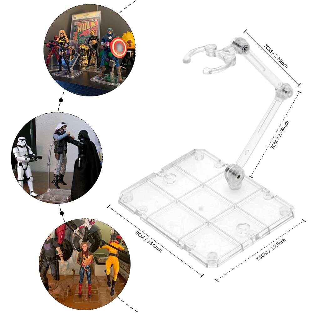 Clear Action Figure Stand,Asse - Model Kit Gunpla ulasan dan harga