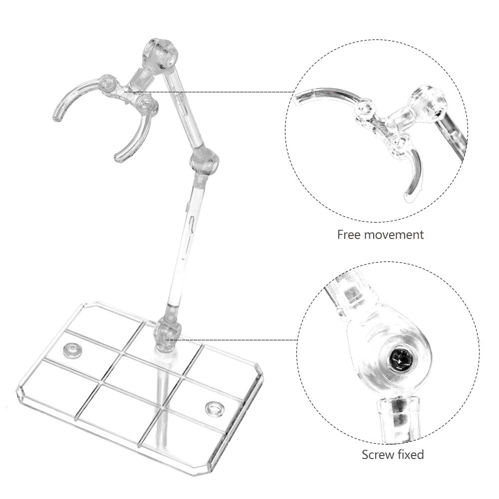 Clear Action Figure Stand,Asse - Model Kit Gunpla ulasan dan harga